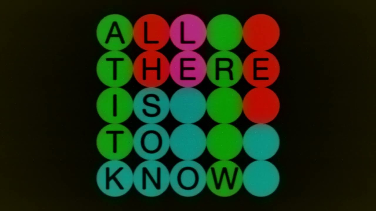 Tonique & Man - All There Is To Know (Visualizer)