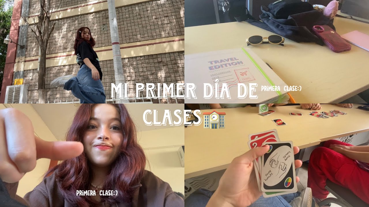 mi PRIMER día de CLASES en universidad