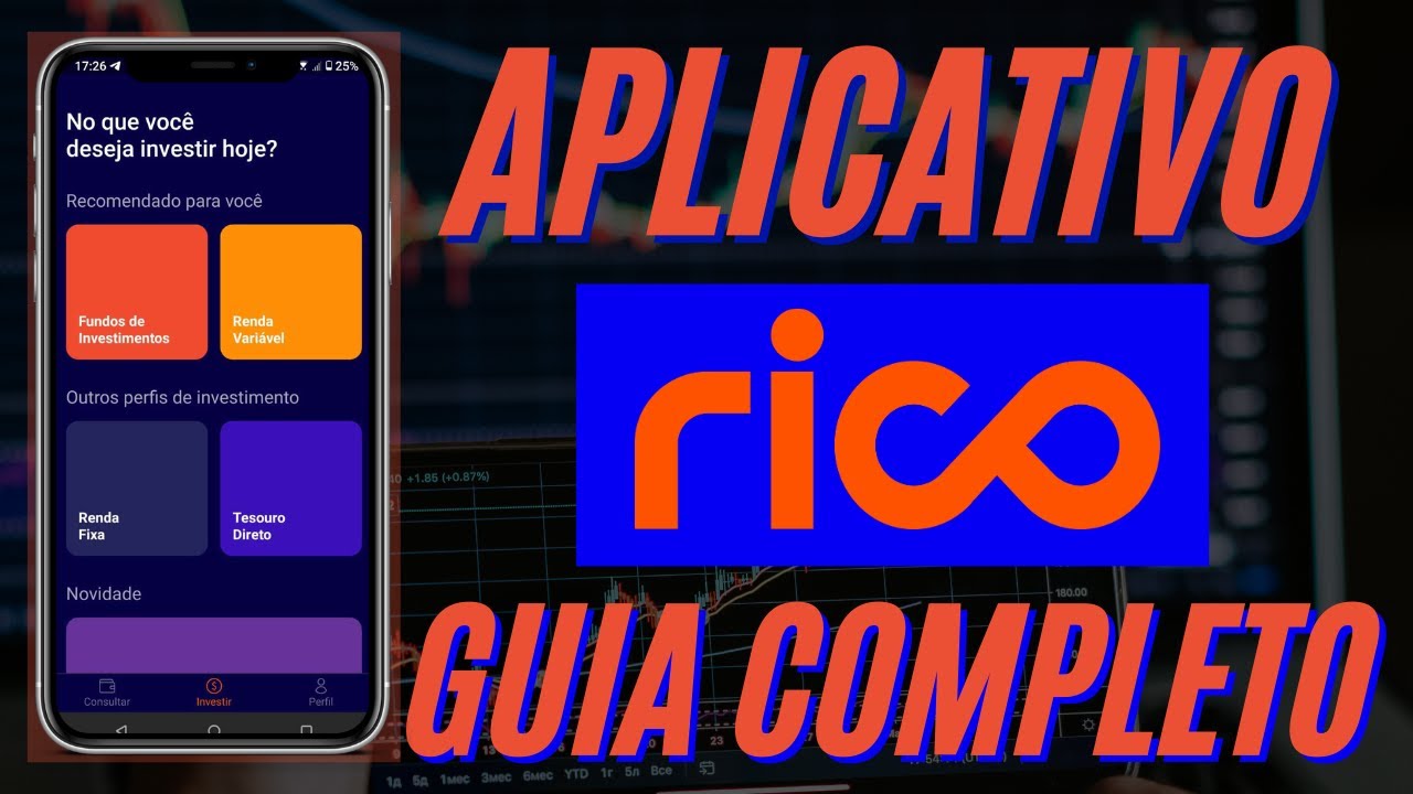 Como Utilizar o APP da Rico Investimentos - TUTORIAL COMPLETO