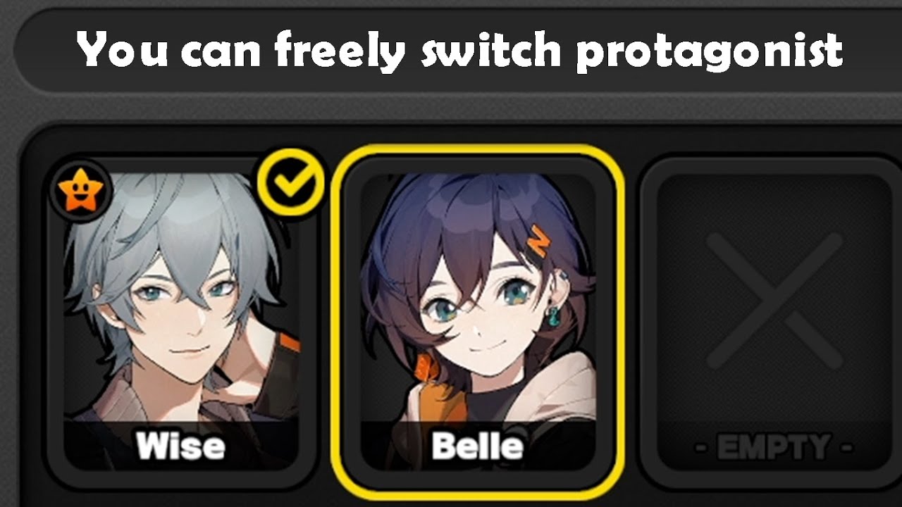 You can change your main character ANYTIME in Zenless Zone Zero 1.2