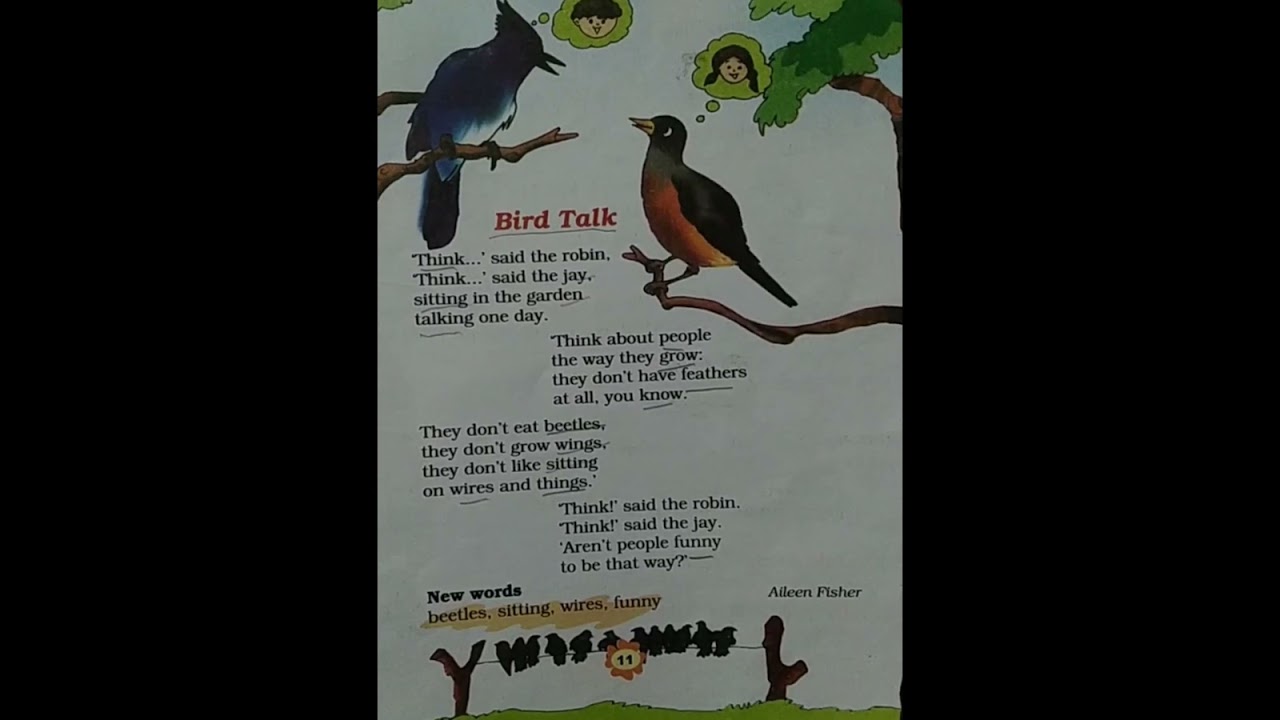Bird Talk by Aileen Fisher