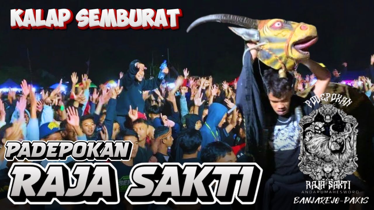 KACAU!! PADEPOKAN RAJA SAKTI Bikin Kocar Kacir Penonton Akibat Kesruduk Banteng,,