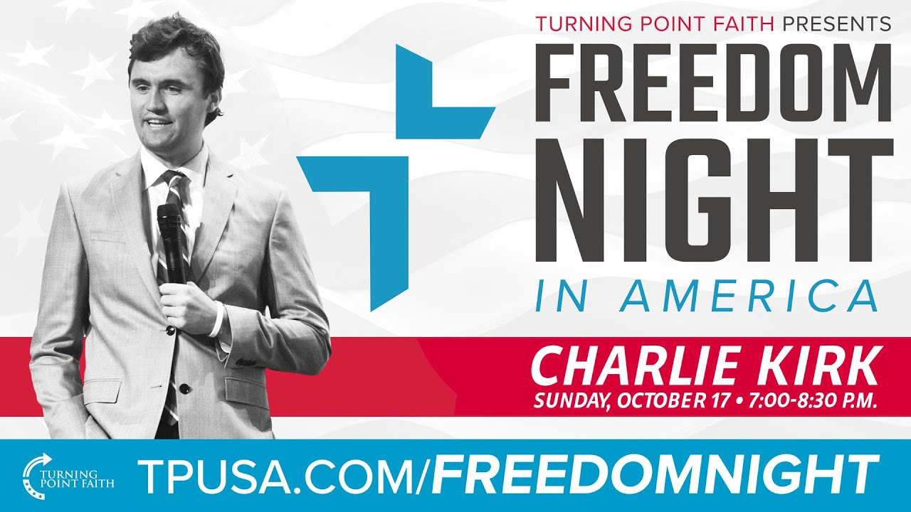 Freedom Night in America with Charlie Kirk & Gary Hamrick  |  Cornerstone Chapel