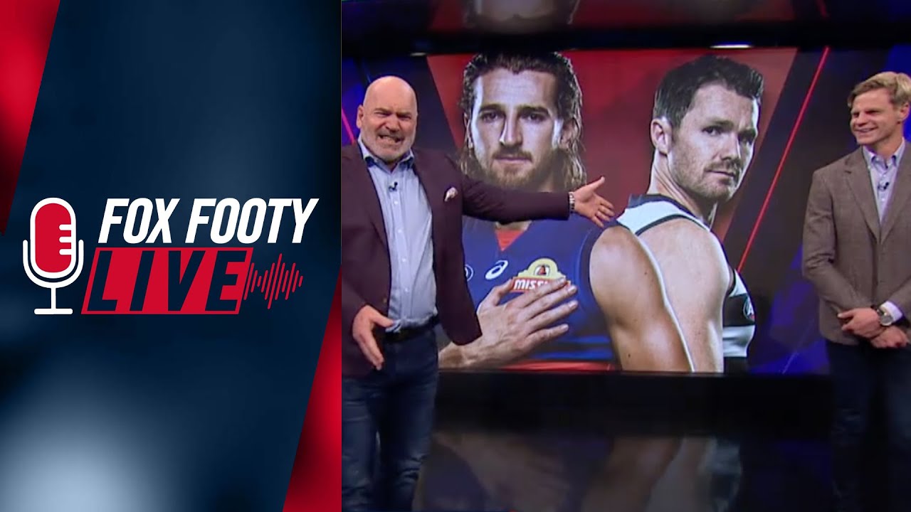 CHIEF'S hilarious ROAST of Jack Riewoldt IN FRONT of Nick Riewoldt | Fox Footy Live
