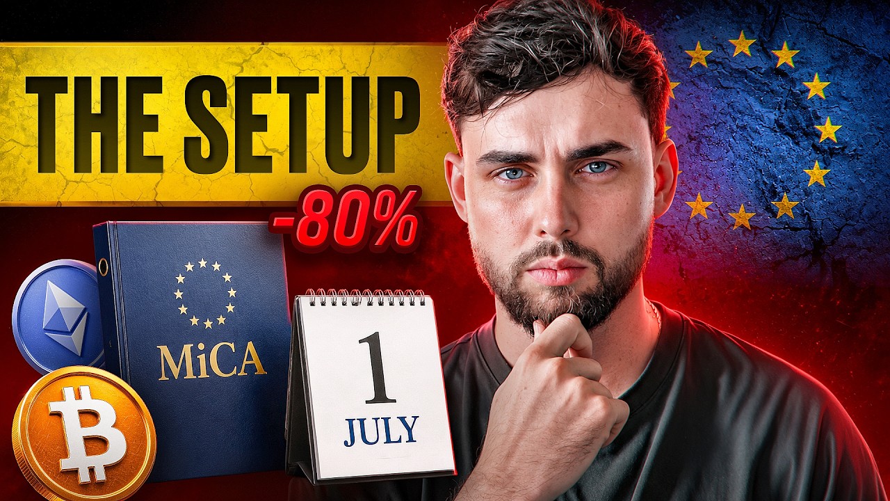 ЕС уничтожил 80% крипторынка. Я не продаю.