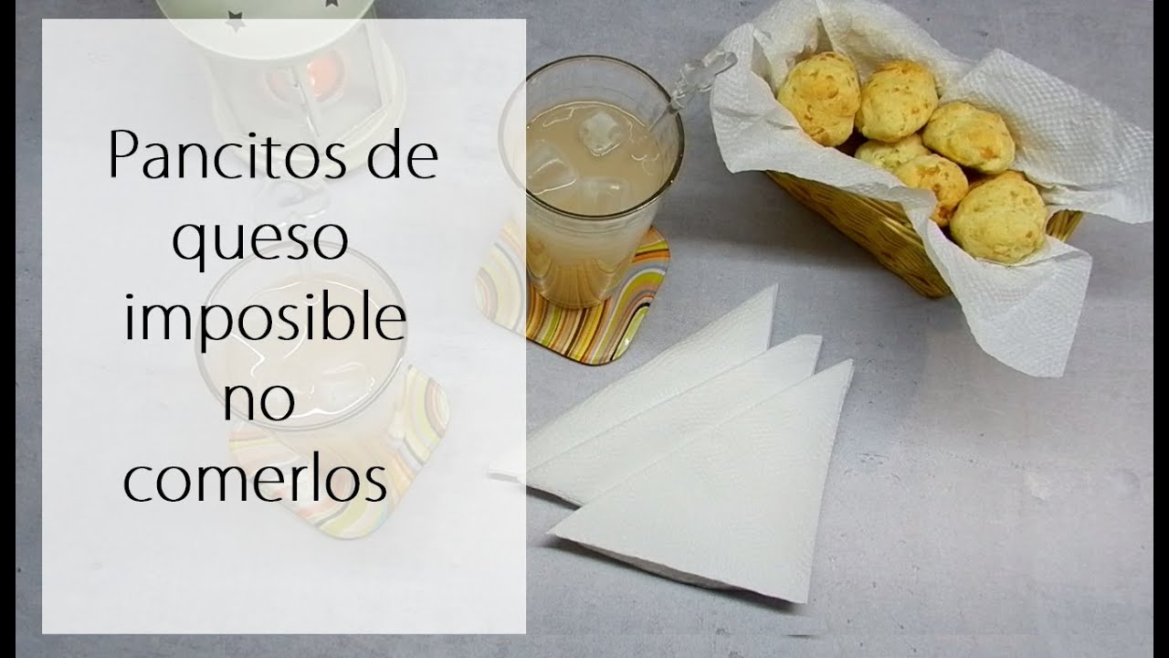 PANCITOS de queso con HARINA LEUDANTE (Únicos)