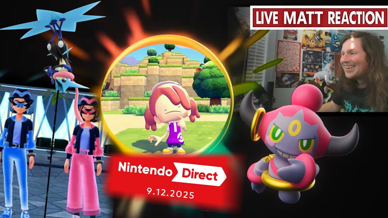 Live Absol Reaction to POKOPIA and MORE CRAZY LEGENDS Z-A NEWS???? (Nintendo Direct 9/12/25)