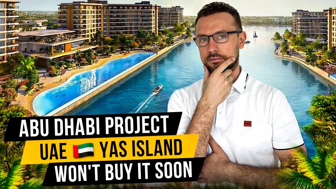 The Gardenia Bay project in Abu Dhabi. YAS Island. Paradise lagoon. Real estate in Abu Dhabi