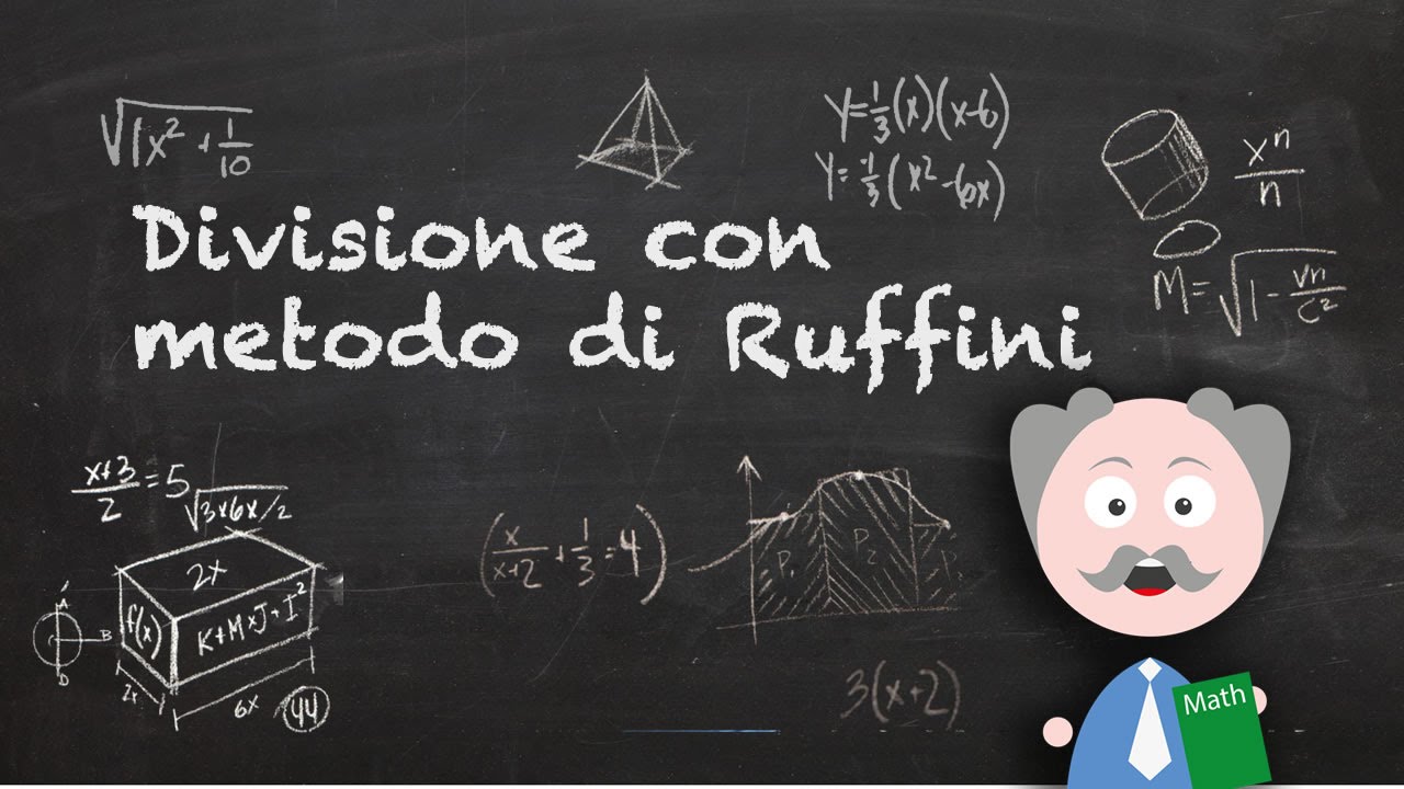 Divisione tra polinomi: Metodo di Ruffini