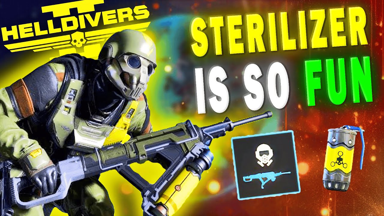 Insane Sterilizer Gameplay | Chemical Agents Warbond | Helldivers 2