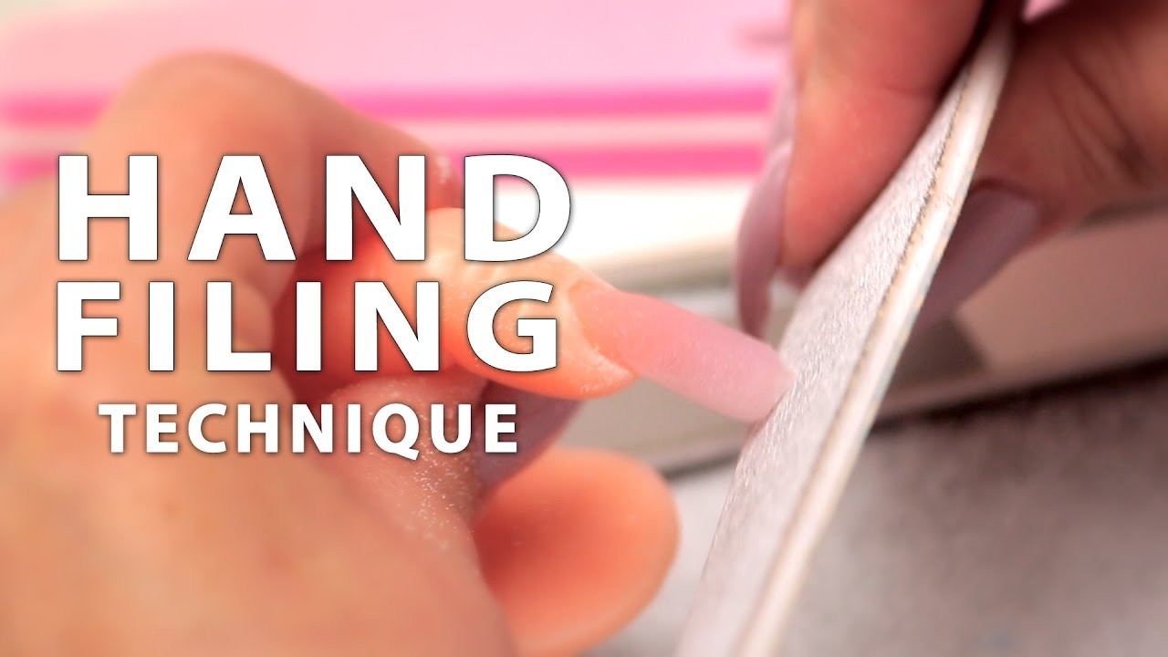 DIY Nail Workshop - Hand Filing Technique