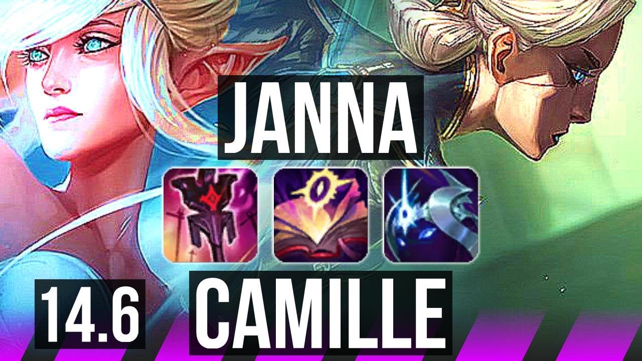 JANNA & Kai'Sa vs CAMILLE & MF (SUP) | 1100+ games, 5/4/24 | NA Master | 14.6