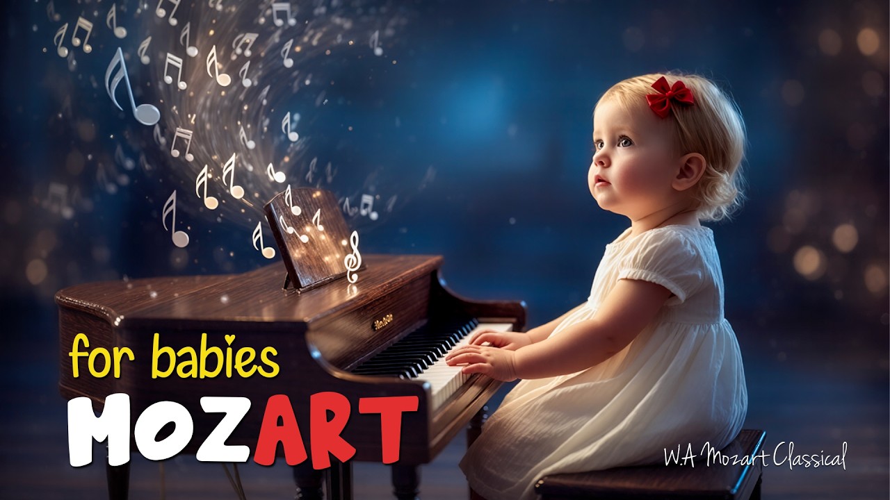 Mozart for Babies: Boosting IQ, Focus & Memory Naturally (NO ADS)