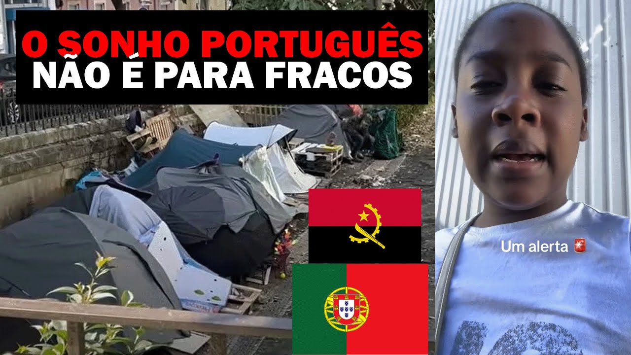 O SONHO DE PORTUGAL LEVA ANGOLANOS TOLOS PRA RUINA