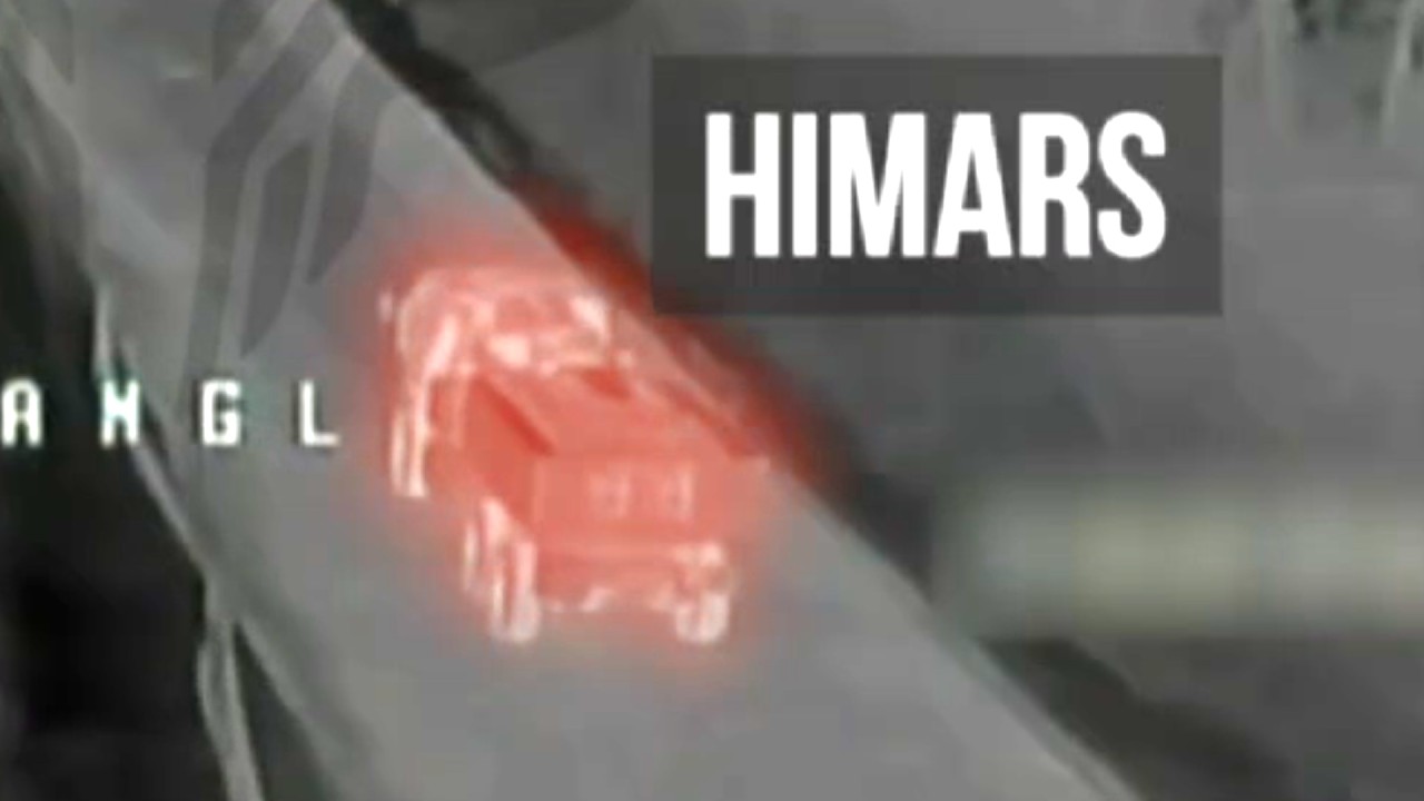 Дрон России преследует и атакует РСЗО HIMARS Украины