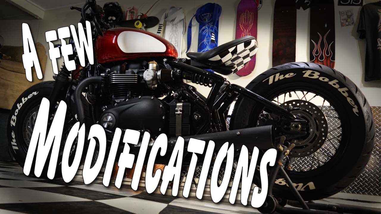 Some simple Triumph Bobber Mods