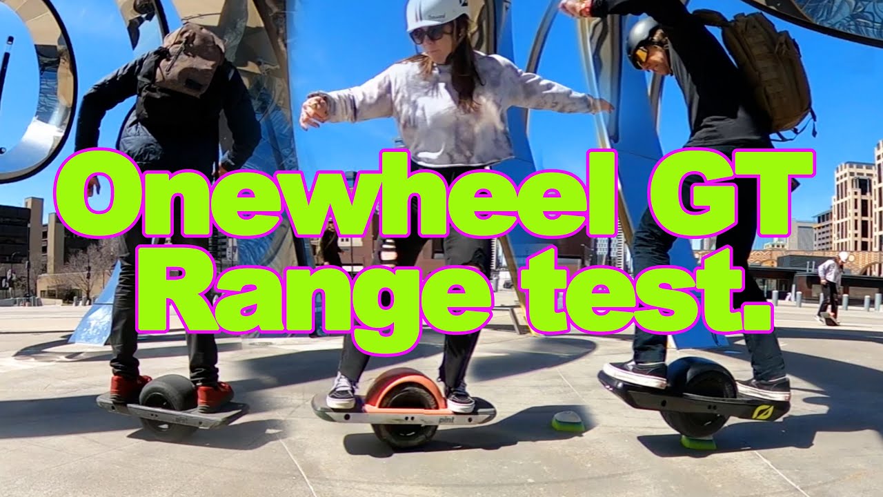 ONEWHEEL GT BATTERY RANGE TEST With Amazing Results