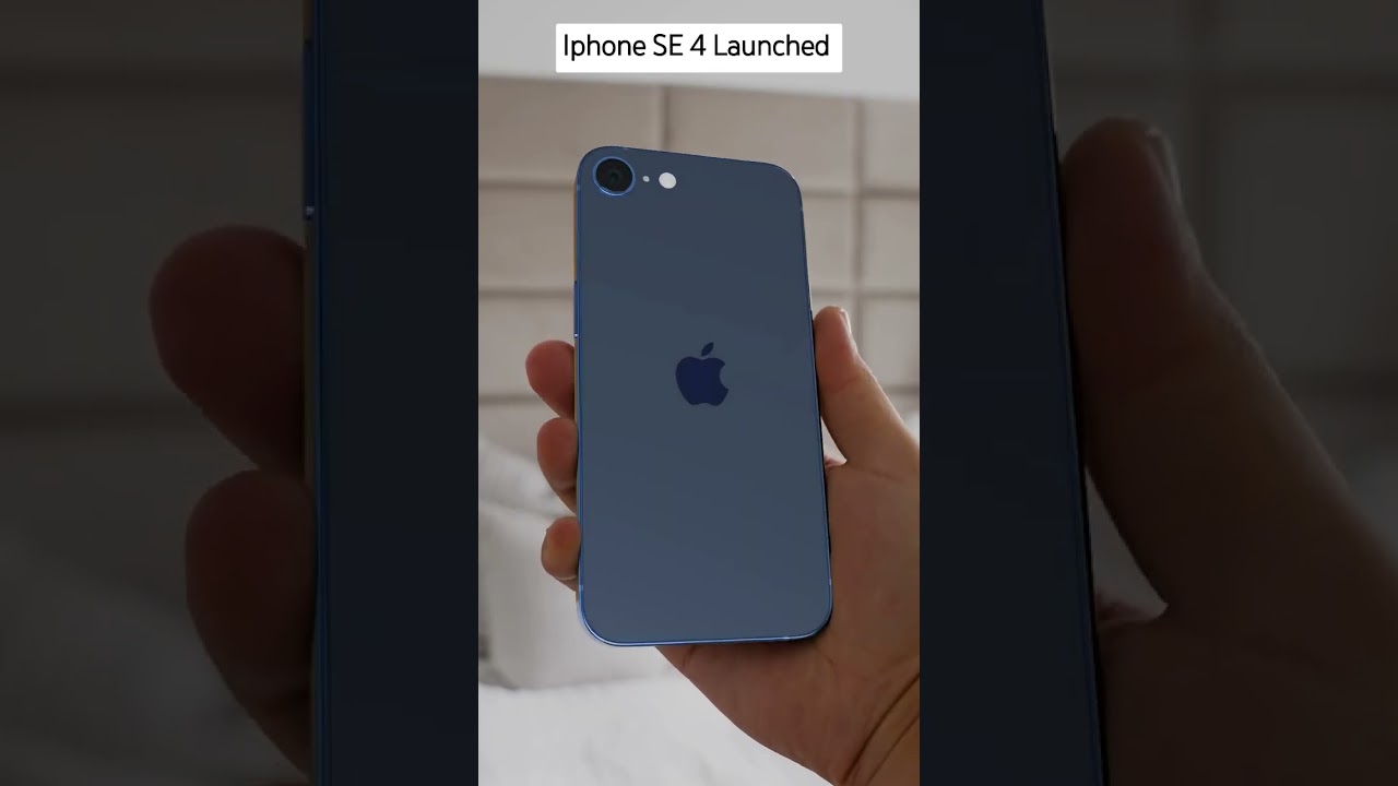 Iphone SE 4 Launch Date | Iphone SE 4 Launched | #iphone #iphonese4 #newiphone16 #shorts #shortsfeed
