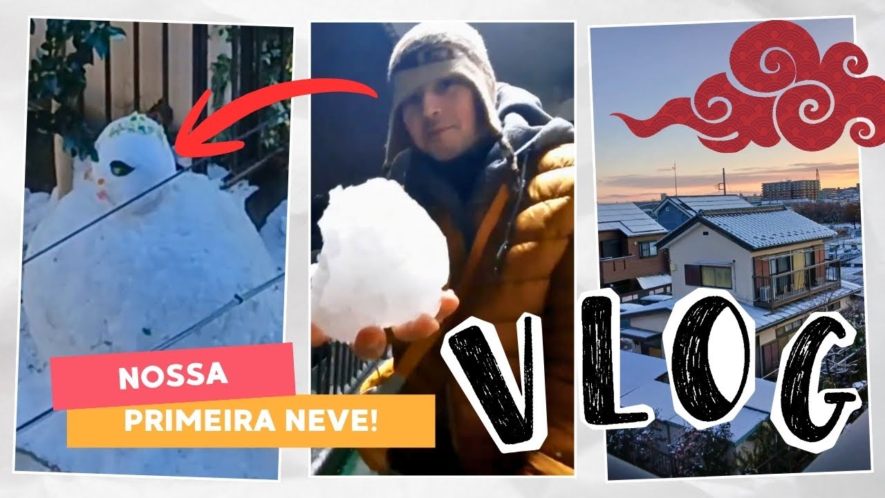Como foi nossa Primeira NEVE no Japão?  - EP 2