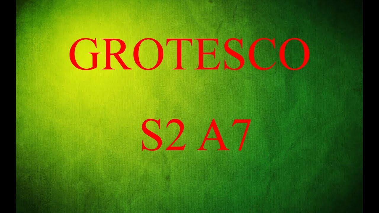 Grotesco S2 A7 - Underh&aring;llning