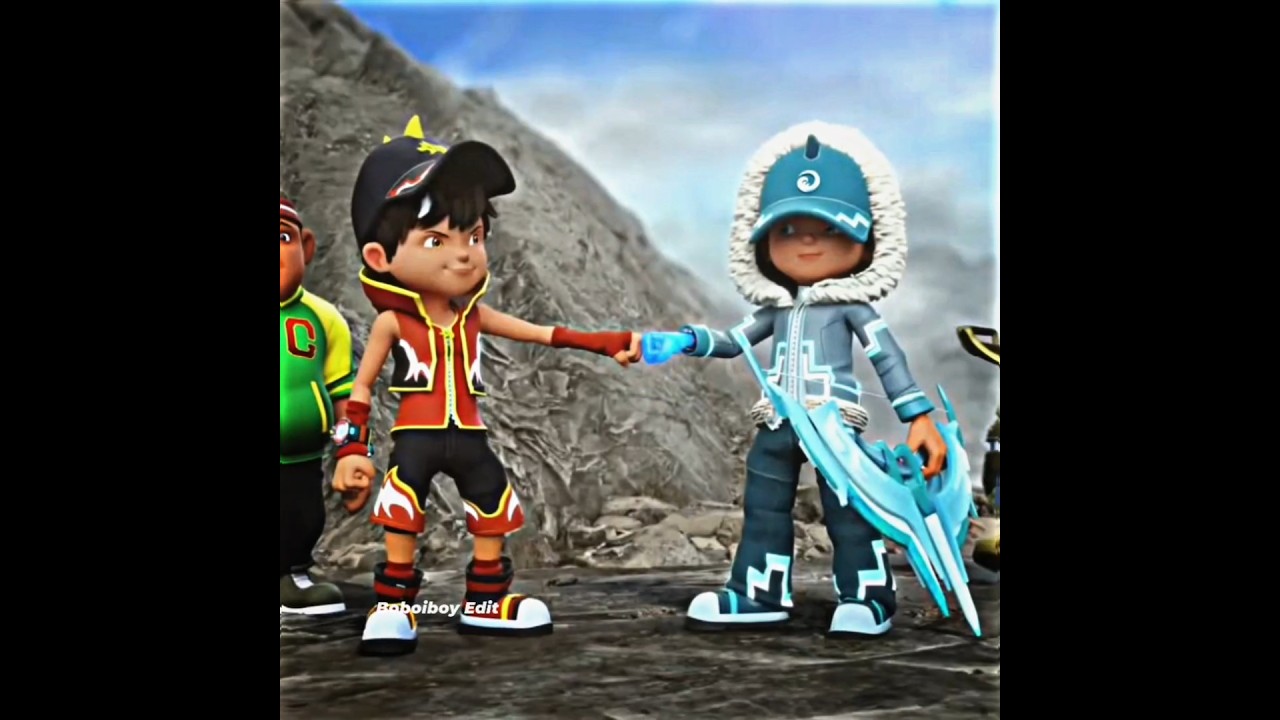BOBOIBOY BLAZE VS BOBOIBOY ICE - BOBOIBOY GALAXY BARAJU - Boboiboy Edit