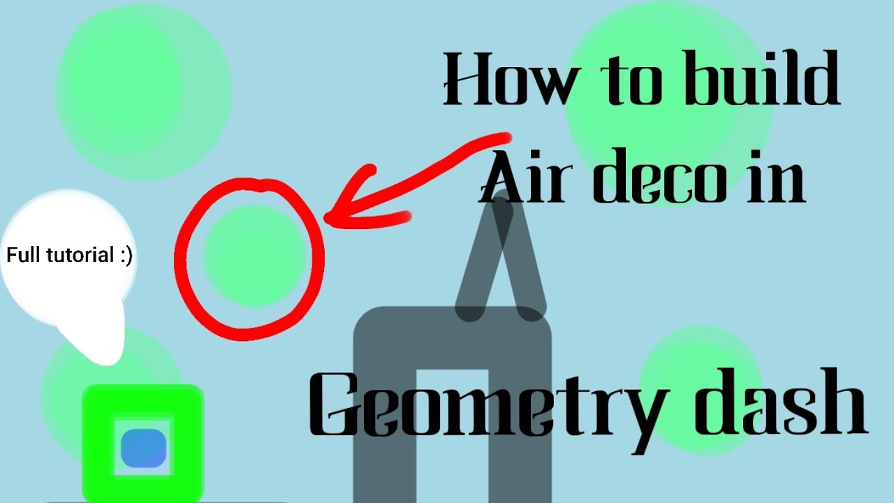 how to build air deco in geometry dash (tutorial) (begginers guide) #geometrydash #frostdasher99
