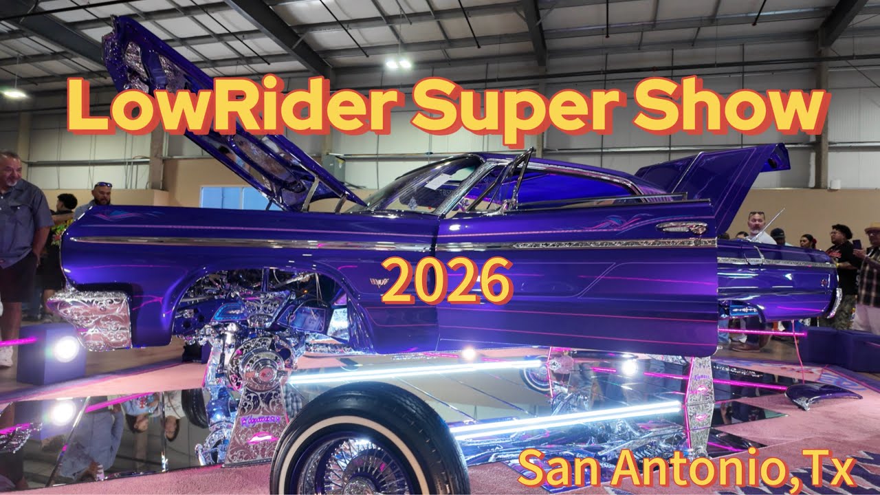 LowRider Super Show 2026 San Antonio,Tx#lowrider 