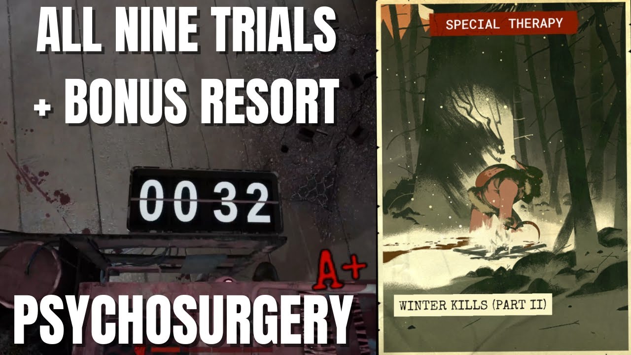 Outlast Trials - ALL 9 TRIALS + BONUS RESORT - Winter Kills Event Part 2
