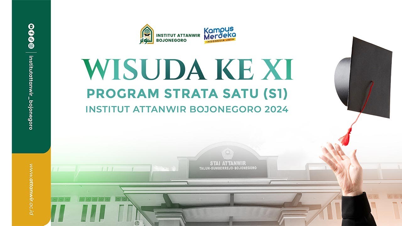 [ LIVE ] WISUDA SARJANA KE-IX INSTITUT ATTANWIR BOJONEGORO - 11 Desember 2024