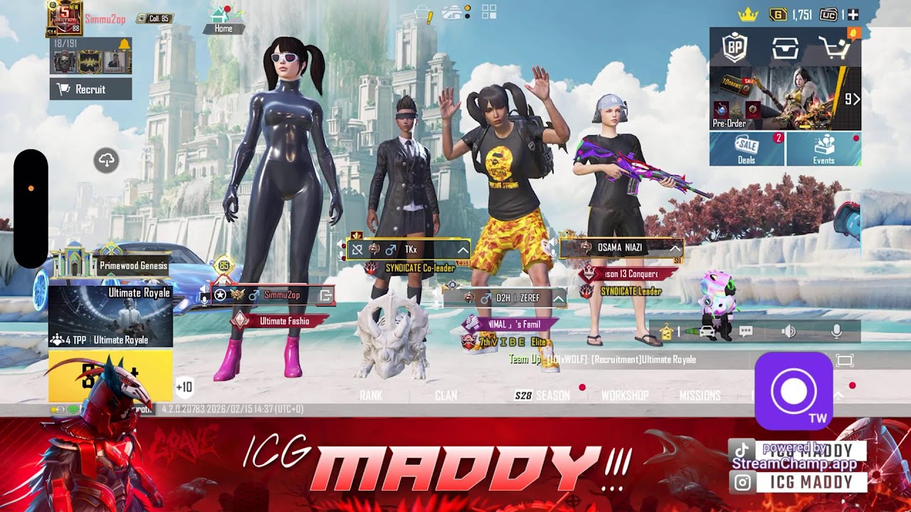 Chill Stream| ICG MADDY IS LIVE