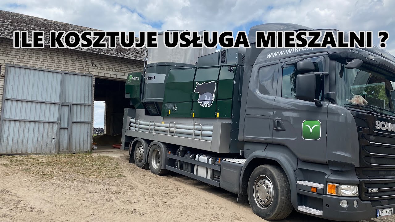 MOBILNA MIESZALNIA PASZ - CZYSZCZENIE MAGAZYNÓW PRZED ŻNIWAMI