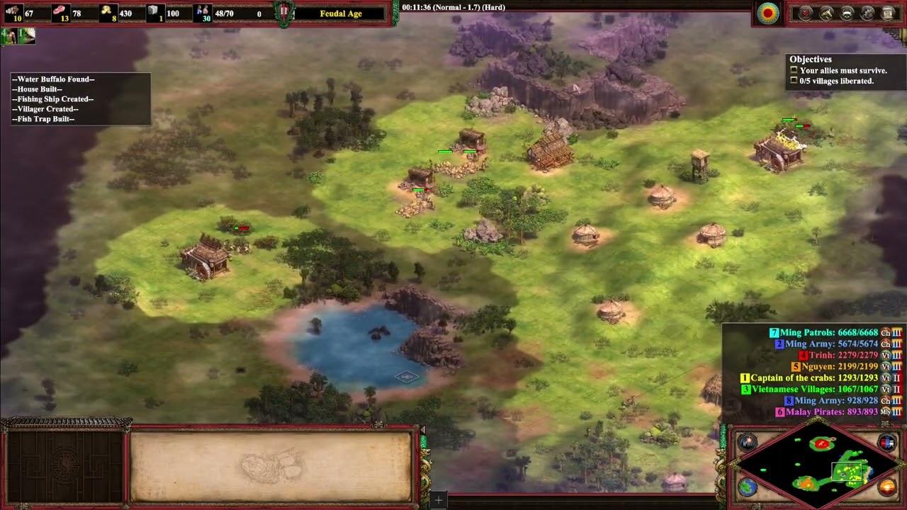 I Played the Hardest Campaign in Aoe2 Le Loi Part 1