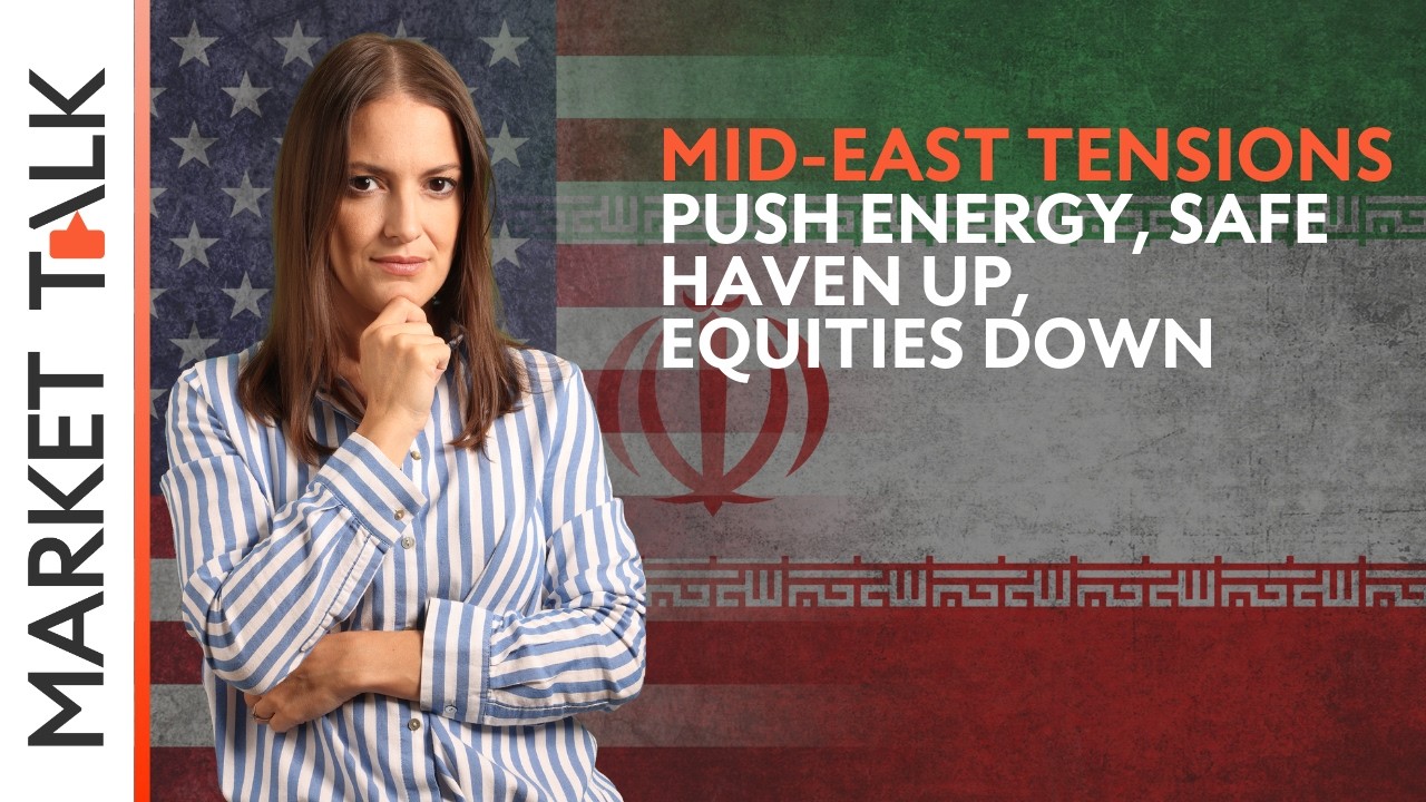 Middle East tensions send oil, gold higher, equities lower | MarketTalk: What’s up today?