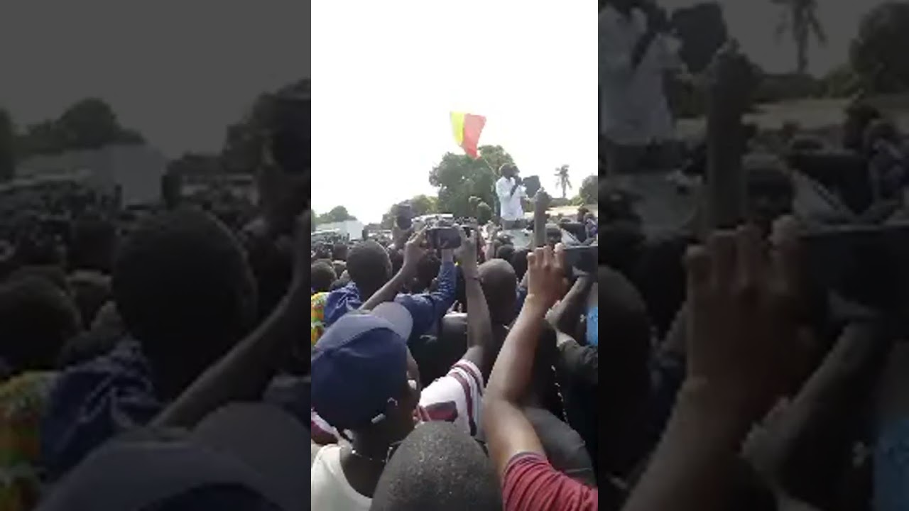 Temps fort 4:57 - 9:57 de KARO PRO Gdp va être en direct Sonko à Goudomp