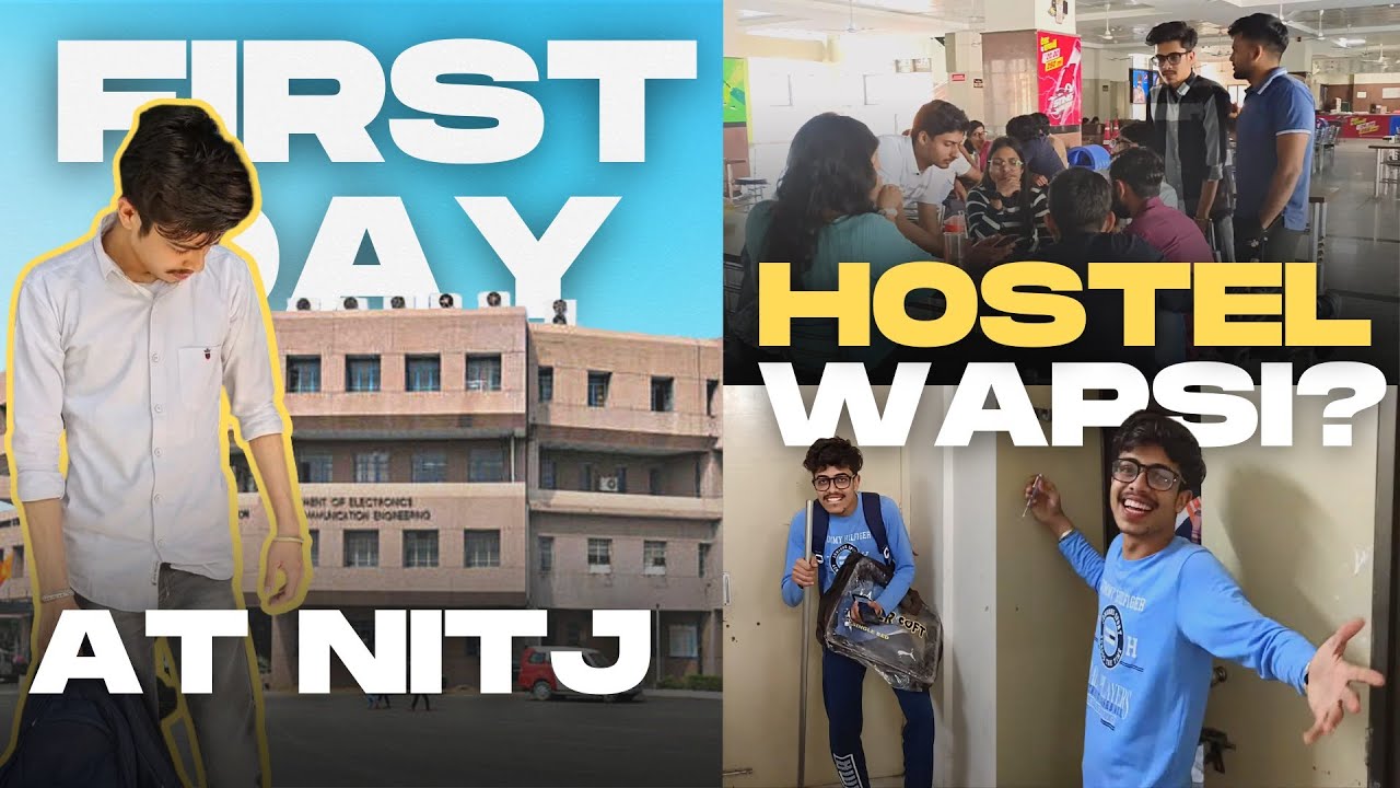 My first day at NIT JALANDHAR 😍