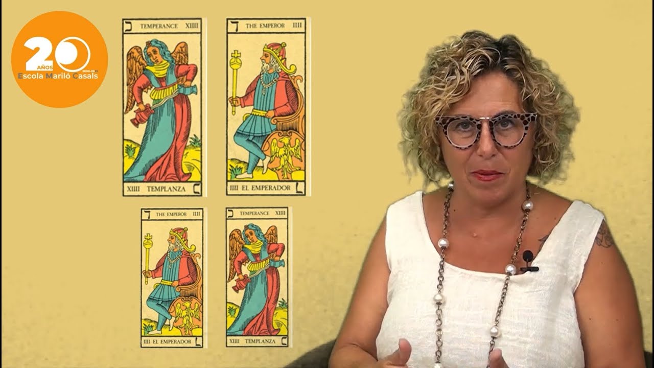 Aprender Tarot es fácil:  Templanza  y Emperador.