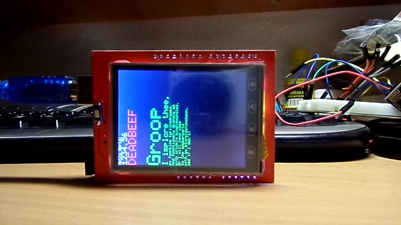 2 4 TFT LCD ILI9341 240X320