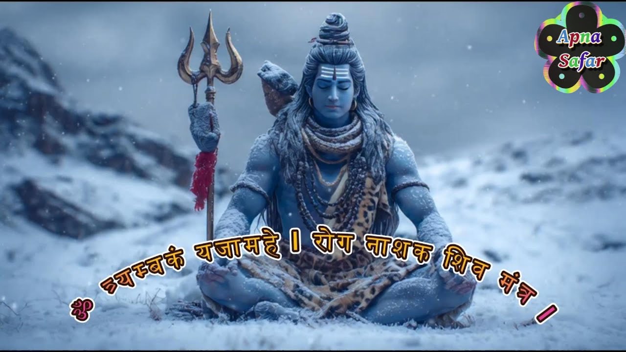 महामृत्युंजय मंत्र जप 🙏 | Healing Shiva Mantra | ॐ नमः शिवाय