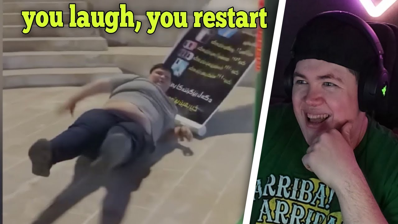 you laugh, you restart | REAKTION