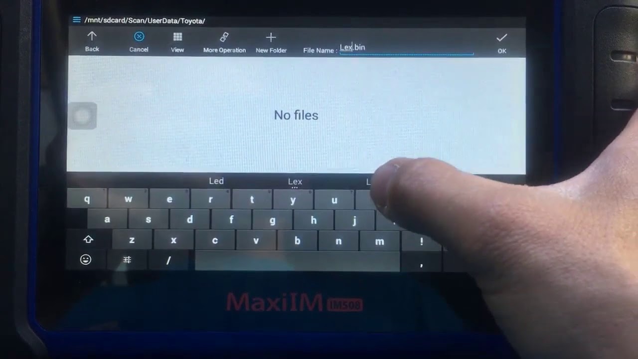 How to Program smartkey Lexus ES350 2007 all key lost by AUTEL IM508 and APB112