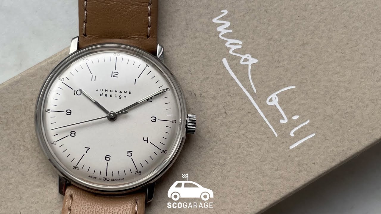 Einfach, kunstvoll: Bauhaus! Die JUNGHANS max bill 27/3701 902 -Nachfolger: 27/370104 und 27/3701.02