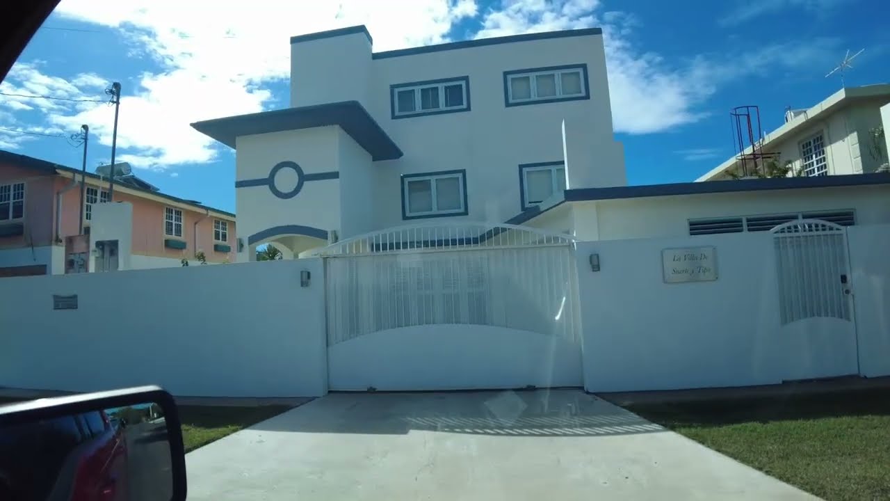 Driving from Boqueron to Villa Nautica House For Sale SR 307 km  7.9 int Cao Rojo Puerto Rico 00622.