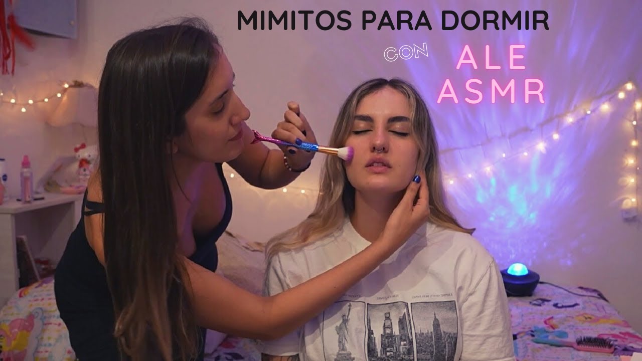 ASMR en español - Le Hago MIMOS y MASAJES a ALE asmr - Scalp Massage
