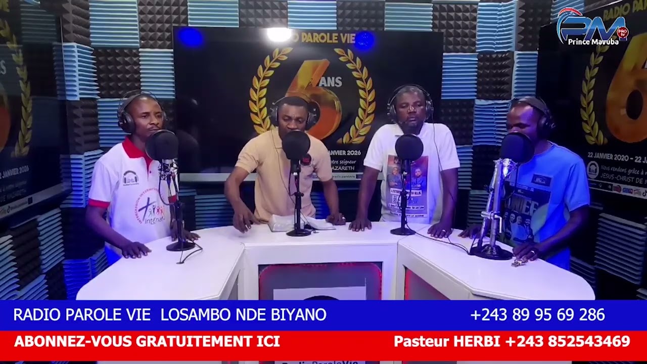 RADIO PAROLE VIE LOSAMBO NDE MOPANGA