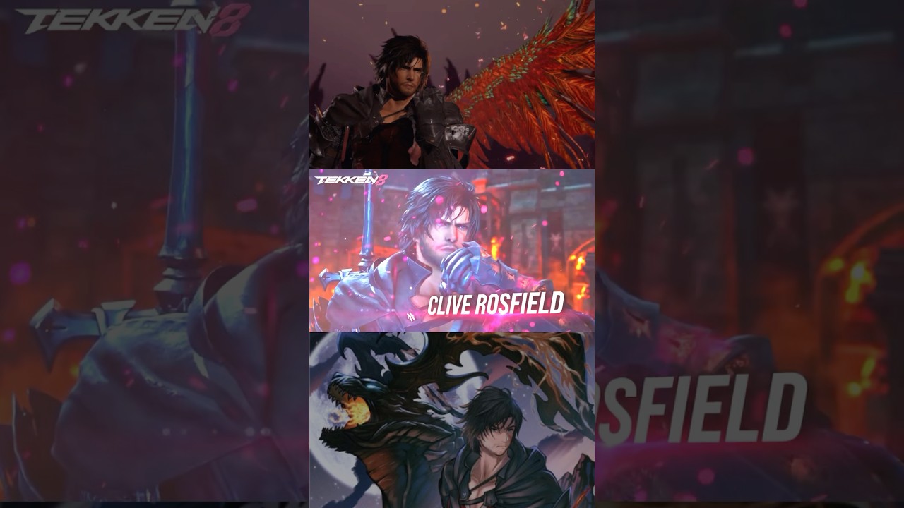 Clive Rosfield in Tekken8 now 😱🤯 