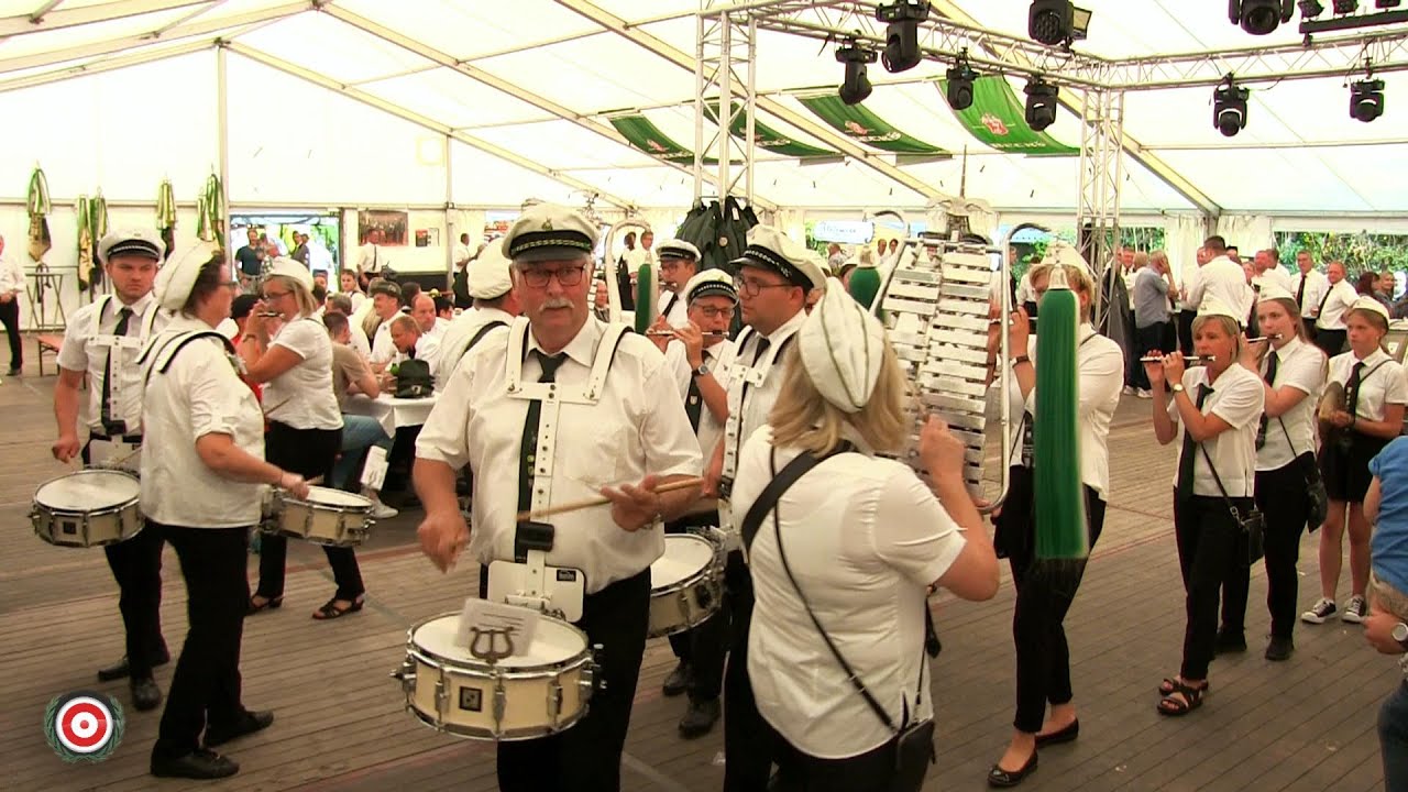Spielmannszug Albringhausen beim Schützenfest in Affinghausen (2022)