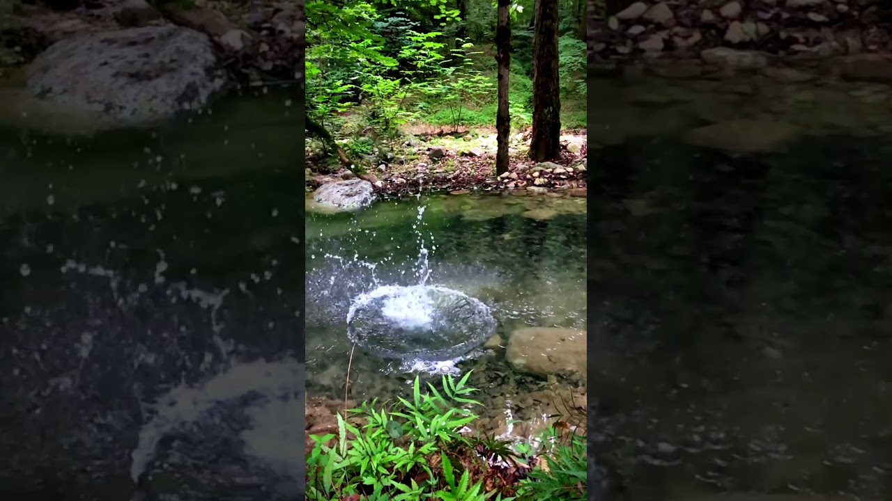 This Water ASMR Will Melt Your Brain 🧠💆🏻💦 #satisfyingasmr #natureasmr #asmr