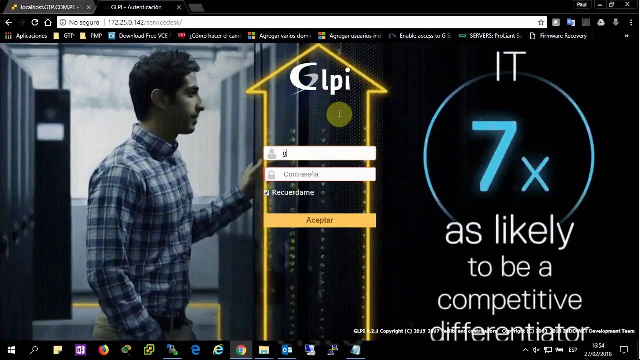 PERSONALIZAR GLPI 9.2.1
