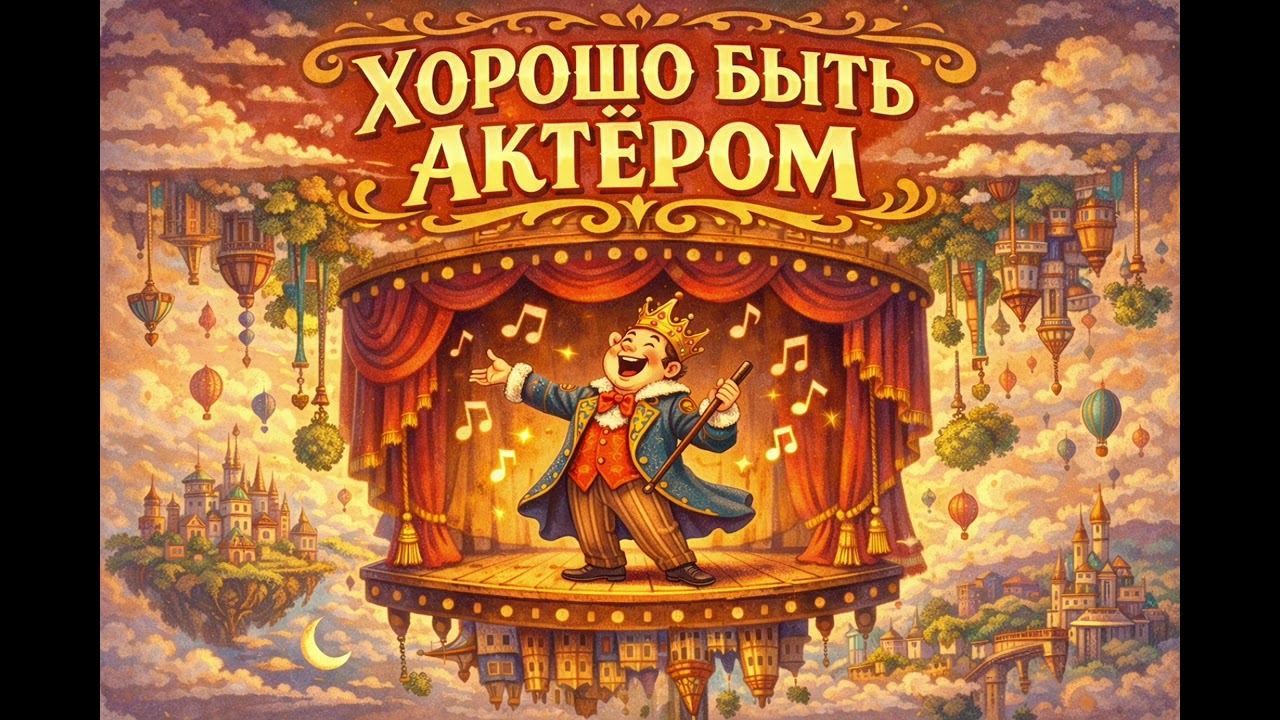 ХОРОШО БЫТЬ АКТЁРОМ 🎭 Джазовая песня короля Джакомона | Музыкальная сказка