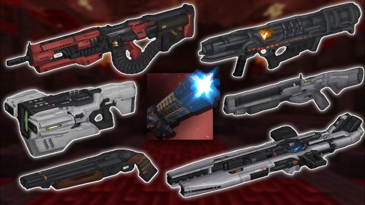Minecraft VPB Doom Gunpack - All Weapons Showcase | v1.3.5 | By Vic4Games
